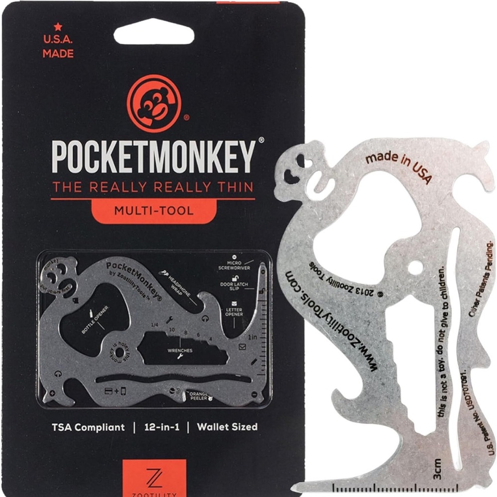 PocketMonkey Multi-Tool - Silver